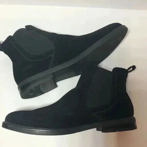 Bruno Marc Men’s Chelsea Ankle Boots Suede Leather